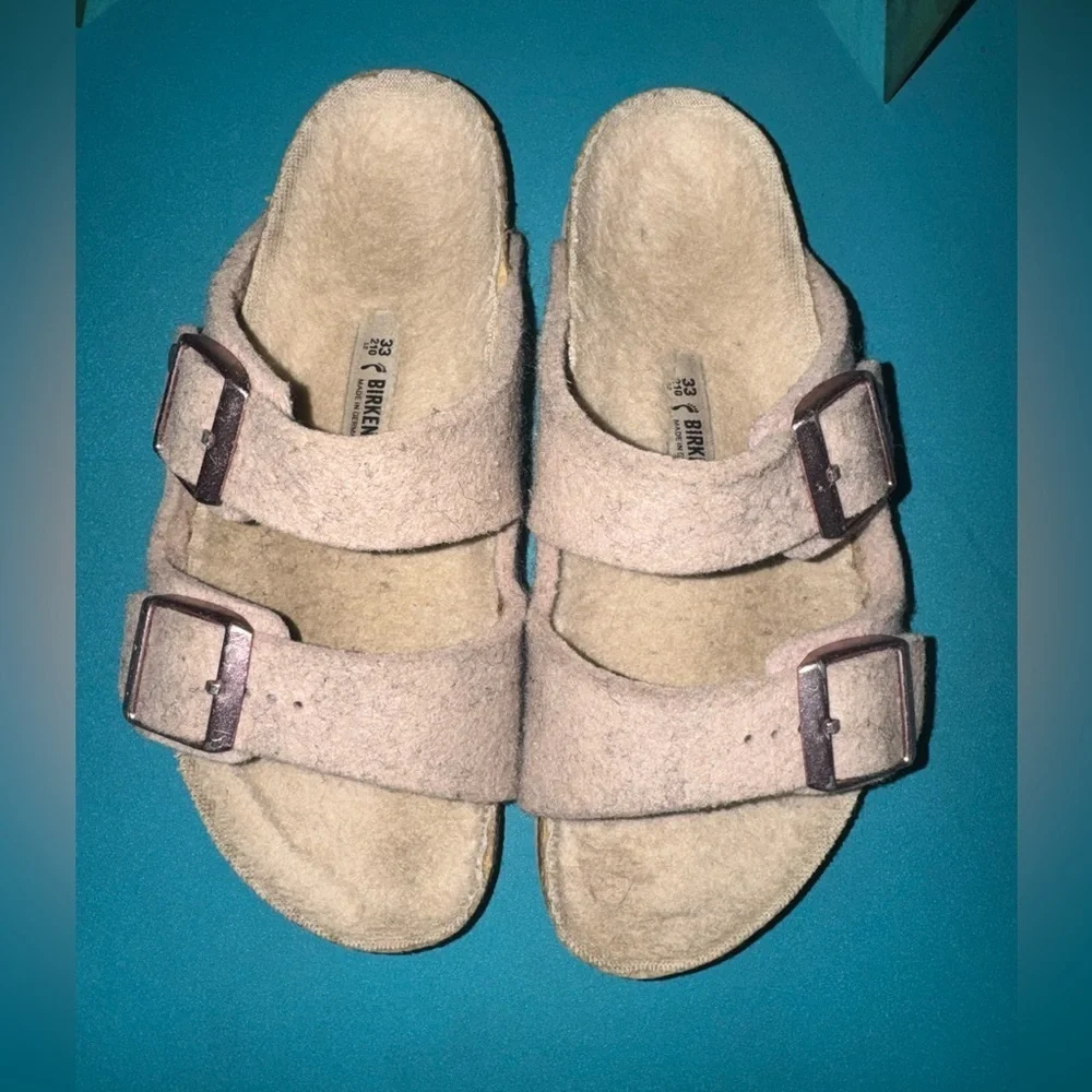 Birkenstock Kids Sandals - Light Tan